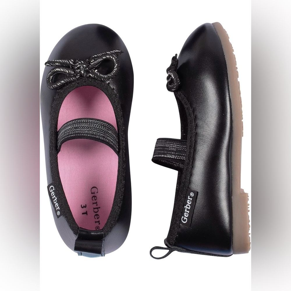 Gerber Baby-Girls Toddler Girls Ballet Flat